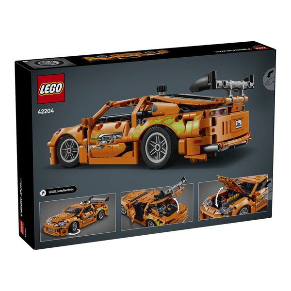 LEGO® Technic 42204 Fast and Furious Toyota Supra MK4 Verpackung Rückseite
