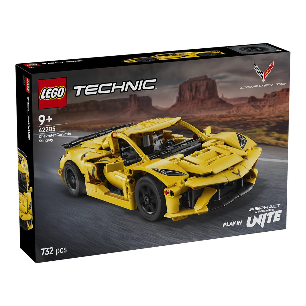 LEGO® Technic 42205 Chevrolet Corvette Stingray Verpackung Vorderseite