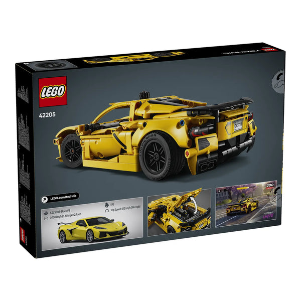 LEGO® Technic 42205 Chevrolet Corvette Stingray Verpackung Rückseite