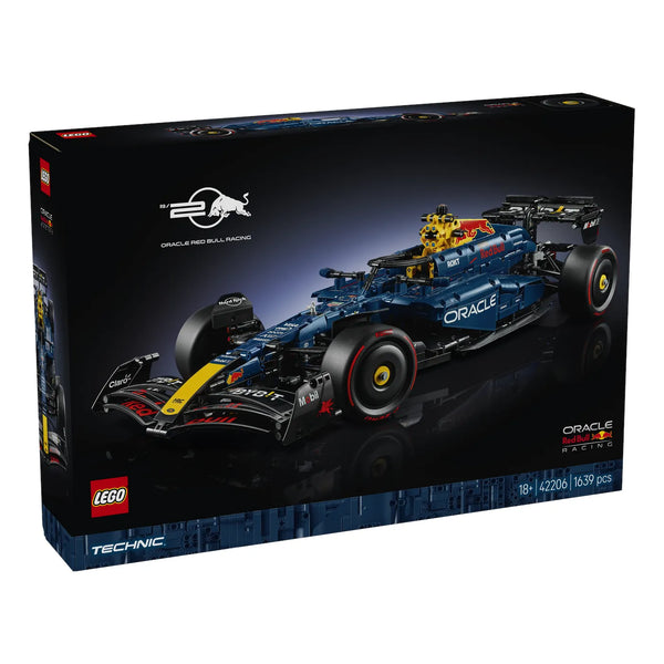 LEGO® Technic 42206 Oracle Red Bull Racing RB20 F1 Rennauto Verpackung Rückseite