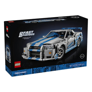 LEGO® Technic 42210 2 Fast 2 Furious Nissan Skyline GT-R (R34) Flitzer Verpackung Vorderseite