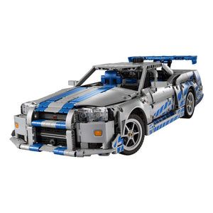 LEGO® Technic 42210 2 Fast 2 Furious Nissan Skyline GT-R (R34) Flitzer aufgebaut