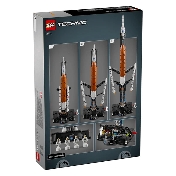 LEGO® Technic 42221 NASA Artemis SLS-Schwerlastrakete Set Rückseite