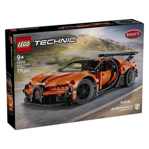 LEGO® Technic 42222 Bugatti Chiron Pur Sport Hypercar Verpackung Vorderseite