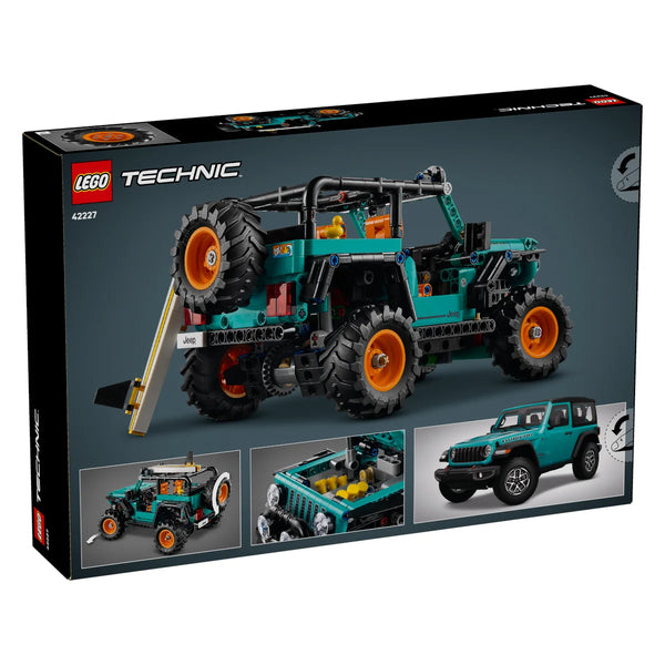 LEGO® Technic 42227 Jeep® Wrangler Rubicon Geländewagen OVP Rückseite