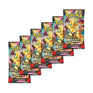 Pokemon Ascended Heroes Six Booster
