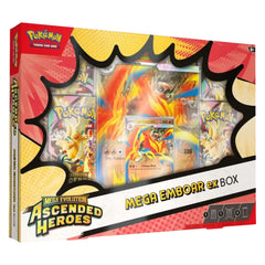 Pokemon Ascended Heroes Mega Emboar ex Box