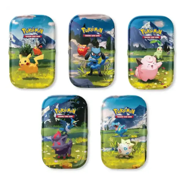 Pokemon Ascended Heroes Mini Tin Artworks 