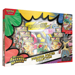 Pokemon Ascended Heroes Premium Poster Collection Mega Lucario