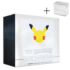 Pokemon Celebrations 25th Anniversary Elite Trainer Box mit Acrylbox