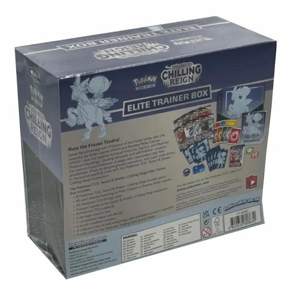 Pokemon Chilling Reign (Ice Rider Calyrex) Elite Trainer Box (EN) - Collector Expert