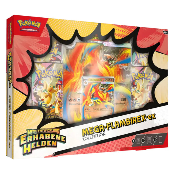 Pokemon Erhabene Helden Mega Flambirex ex Kollektion