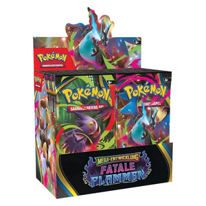 Pokemon Fatale Flammen Display