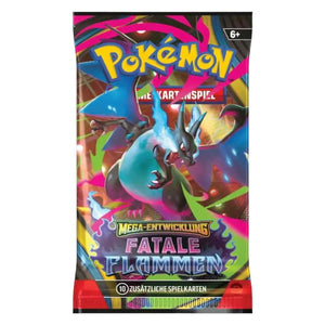 Pokemon Fatale Flammen Glurak Booster