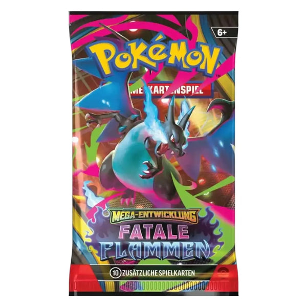 Pokemon Fatale Flammen Glurak Booster