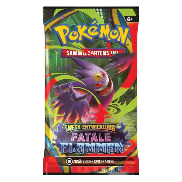 Pokemon Fatale Flammen Gengar Booster