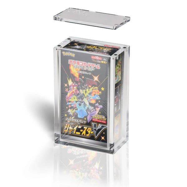 Pokemon Japanese Booster Box (Small) Acryl Case offen mit Inhalt