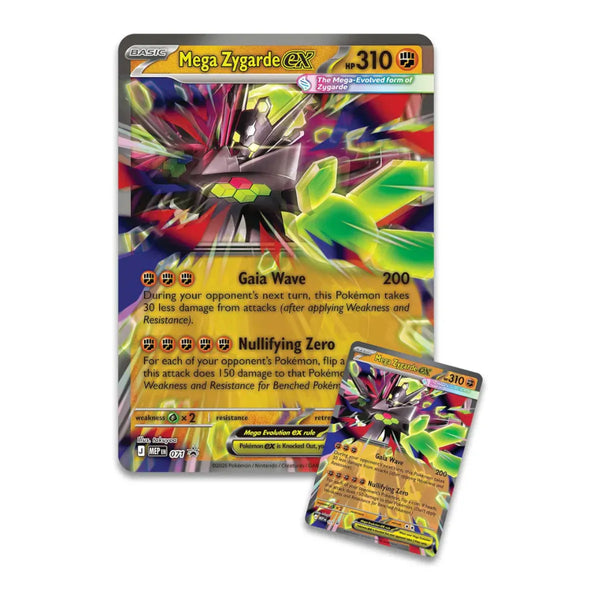 Pokemon Mega Zygarde ex Premium Collection Inhalt
