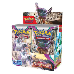 Pokemon Paldea Evolved Display Englisch