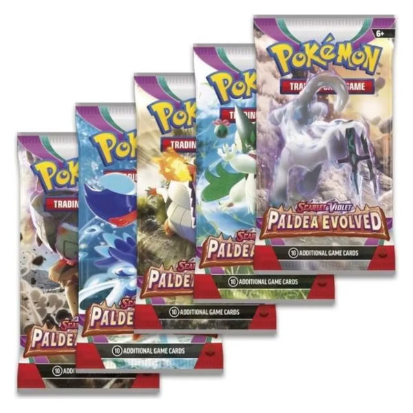 Pokemon Paldea Evolved Booster Artworks