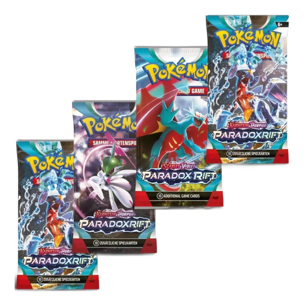 Pokemon Paradox Rift 18er Display Booster Artworks