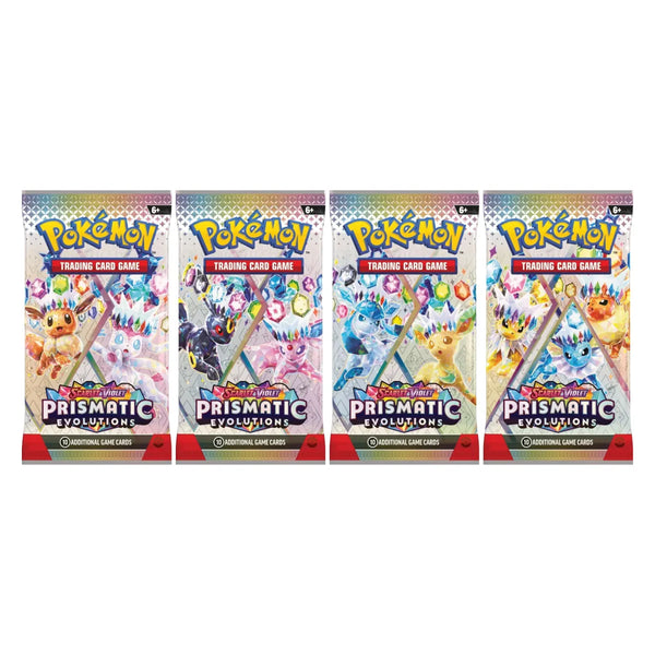 Pokemon Prismatic Evolutions Booster Artworks