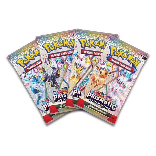 Pokemon Prismatic Evolutions Booster Artworks