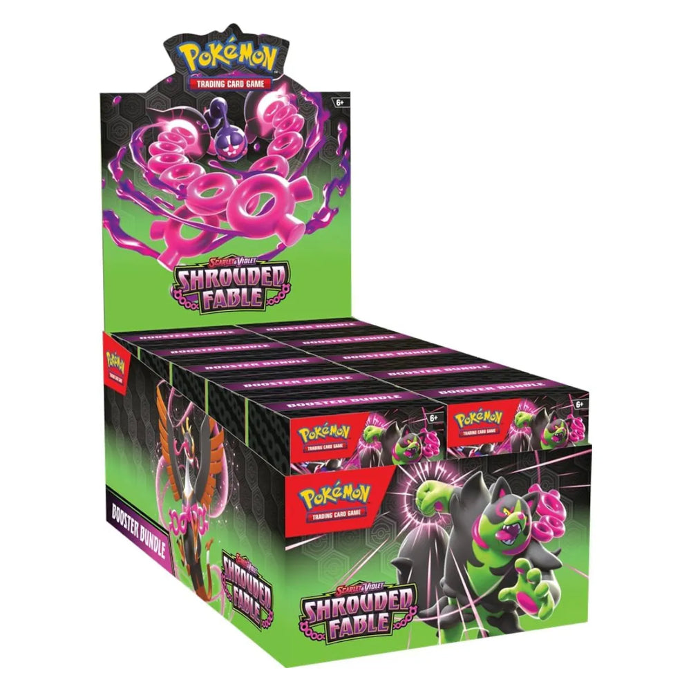 Pokemon Shrouded Fable Booster Bundle Display