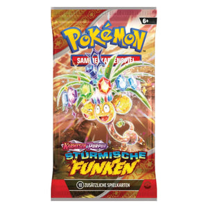 Pokemon Stürmische Funken Booster (DE) Kokowei Artwork