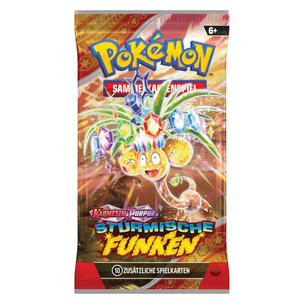 Pokemon Stürmische Funken Booster (DE) Kokowei Artwork