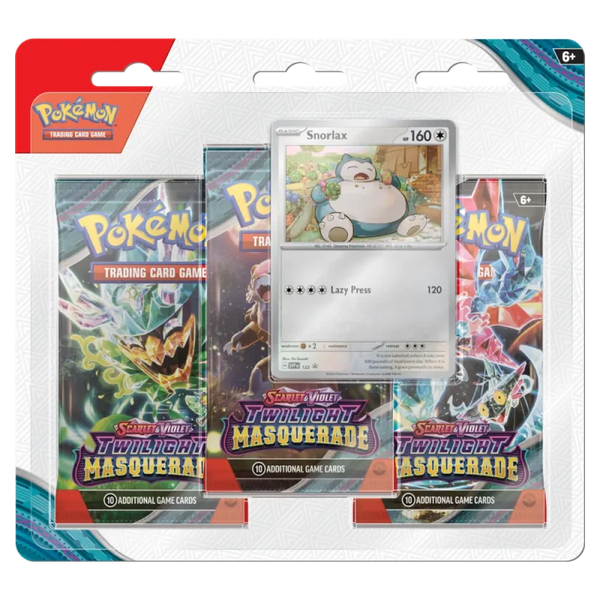 Pokemon Twilight Masquerade 3er Blister (EN) - Collector Expert