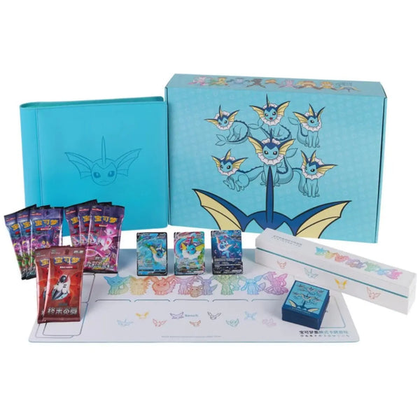 Pokemon Vaporeon VMAX - Gift Box (CHN) Inhalt