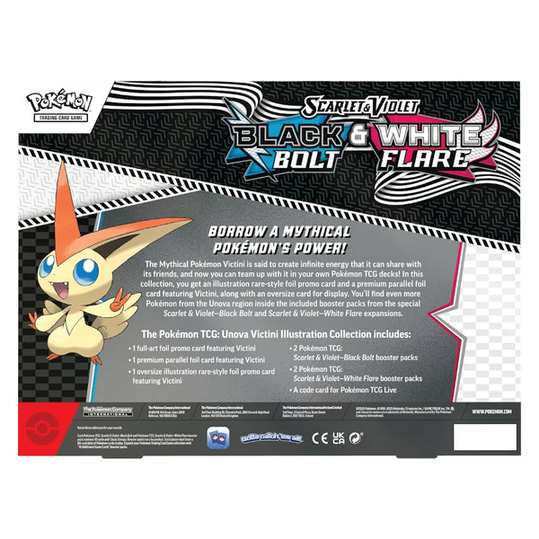 Pokemon Victini Illustration Collection englisch Rückseite