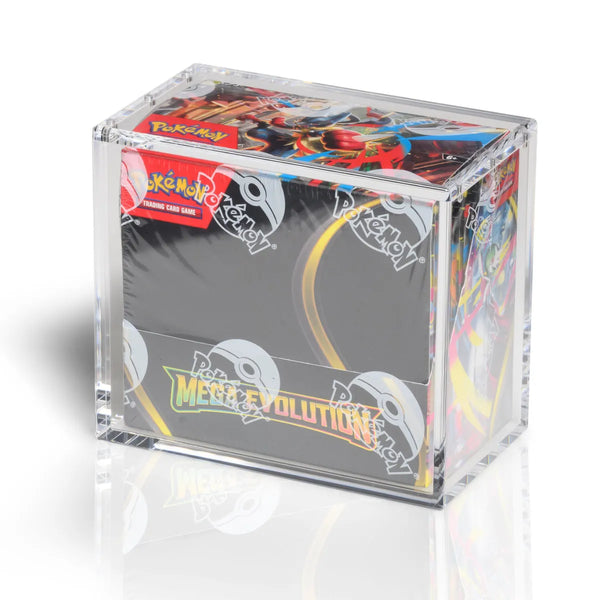 The Acrylic Box | Pokemon Booster Box | Acryl Case mit Inhalt