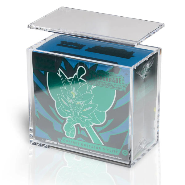 The Acrylic Box | Pokemon Elite Trainer Box Premium | Acryl Case offen