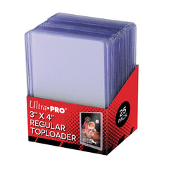 Ultra Pro 3" x 4" Regular Toploader (25ct)