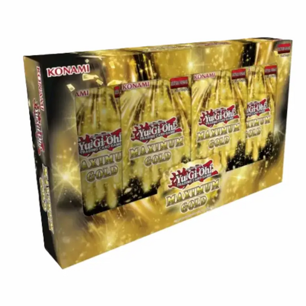 Yu-Gi-Oh! Maximum Gold Tuckbox Deutsch 1.Auflage - 4 Booster Sealed - Collector Expert