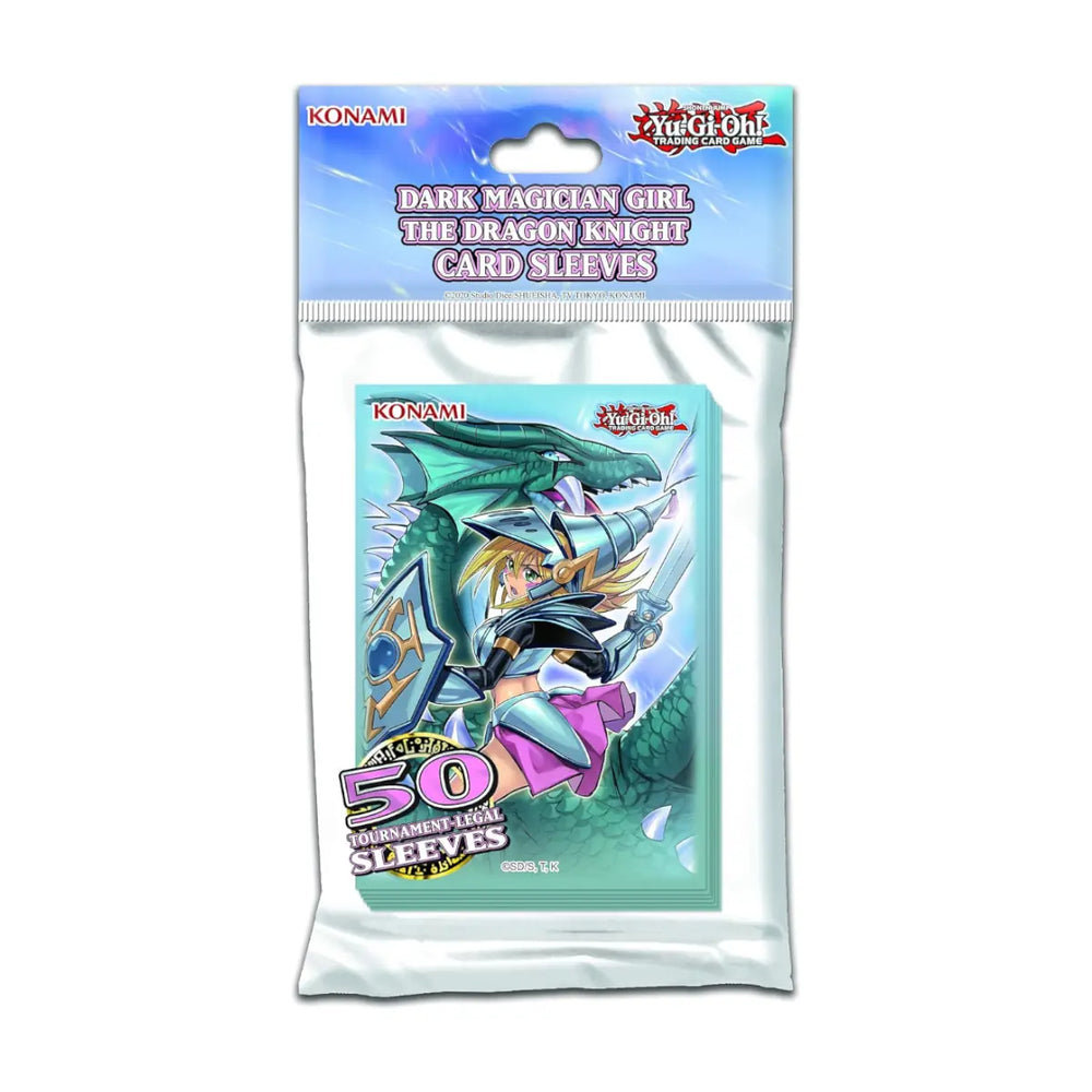 Yu-Gi-Oh! Sleeves Dark Magician Girl the Dragon Knight (50 Kartenhüllen)
