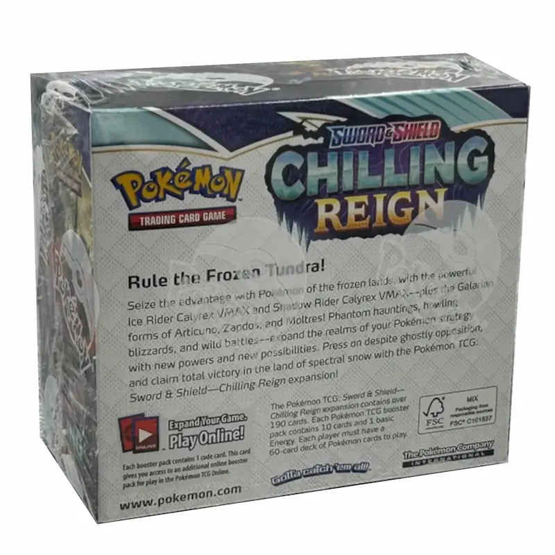 Pokemon Chilling Reign Display (EN) - Collector Expert