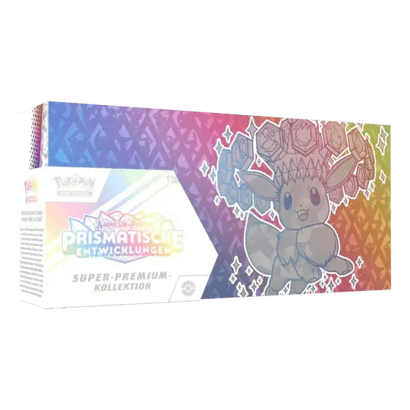 Pokemon Prismatische Entwicklungen Super - Premium - Kollektion (DE) - Collector Expert
