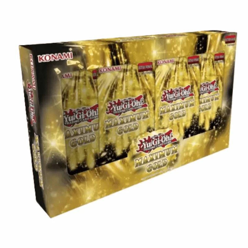 Yu - Gi - Oh! Maximum Gold Tuckbox Deutsch 1.Auflage - 4 Booster Sealed - Collector Expert